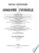 Nouveau dictionnaire de géographie universelle