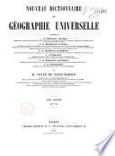 Nouveau dictionnaire de géographie universelle