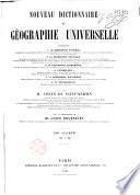 Nouveau dictionnaire de géographie universelle
