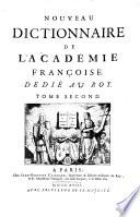 Nouveau Dictionnaire De L'Academie Françoise