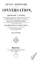 Nouveau dictionnaire de la conversation