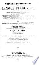 Nouveau dictionnaire de la langue française enrichi d'exemples ... avec la solution de toutes les difficultés que présente notre langue