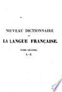 Nouveau dictionnaire de la langue francaise...