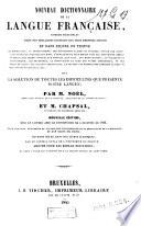 Nouveau dictionnaire de la langue française