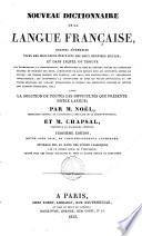 Nouveau dictionnaire de la langue française