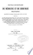 Nouveau dictionnaire de médecine et de chirurgie pratique
