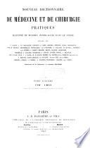 Nouveau dictionnaire de médecine et de chirurgie pratique