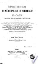 Nouveau dictionnaire de médecine et de chirurgie pratiques, 26