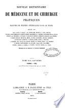 Nouveau dictionnaire de médecine et de chirurgie pratiques