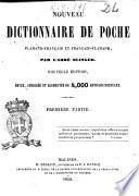 Nouveau dictionnaire de poche Flamand-Français et Français-Flamand par l'abbé Olinger