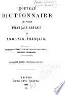 Nouveau dictionnaire de poche français-anglais et anglais-français