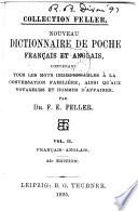 Nouveau dictionnaire de poche français et anglais