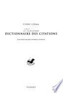 Nouveau dictionnaire des citations