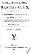 Nouveau dictionnaire français-latin