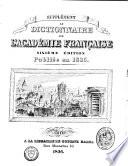 Nouveau Dictionnaire François