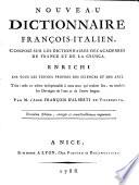 Nouveau dictionnaire François-Italien