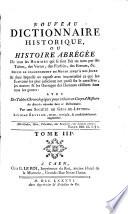 Nouveau dictionnaire historique abrégée de tous les hommes qui se sont fait un nom par des talents...