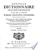 Nouveau dictionnaire italien-françois