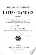 Nouveau dictionnaire latin-français