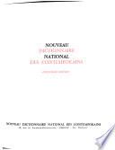 Nouveau dictionnaire national des contemporains