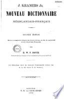 Nouveau dictionnaire néerlandais-français