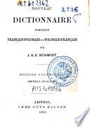 Nouveau dictionnaire portatif francais-polonais et polonais-francais