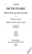 Nouveau dictionnaire provençal-français