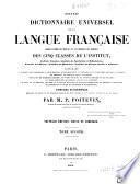 Nouveau dictionnaire universel de la langue française