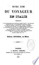 Nouveau guide du voyageur en Italie