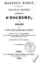 Nouveau manuel complet d'escrime, ou Traité de l'art de faire des armes par Ls.-Jn. Lafaugère