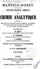 Nouveau manuel complet de chimie analytique