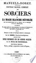 Nouveau manuel complet des sorciers, ou