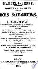 Nouveau manuel complet des sorciers, ou