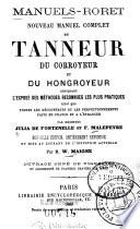 Nouveau manuel complet du tanneur, du corroyeur et de hongroyeur