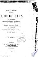 Nouveau manuel illustré du jeu des échecs