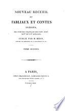 Nouveau recueil de fabliaux et contes inédits des poètes français des XIIe, XIIIe, XIVe et XVe siècles, 2