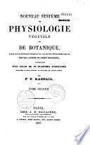 Nouveau système de physiologie végétale et de botanique