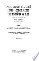 Nouveau traité de chimie minérale: Généralit.es, Air, eau, hydrogène, deutérium, tritium, hélium et gaz inertes