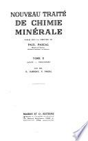 Nouveau traité de chimie minérale: Technétium-rhénium, par L. Schriver, M. L. Jungfleisch, S. Tribalat