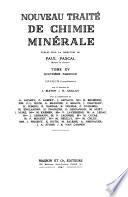 Nouveau traité de chimie minérale: Uranium. 3 v. Sous la direction de R. Caillat et J. Elston