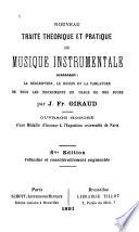 Nouveau traité théorique et pratique de musique instrumentale