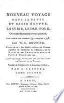 Nouveau voyage dans le Haute et Basse Égypte, la Syrie ..., en 1792-98 ...