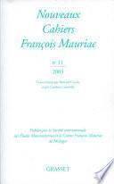 Nouveaux Cahiers Francois Mauriac