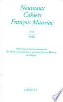 Nouveaux cahiers François Mauriac