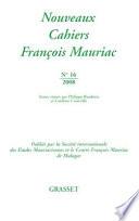 Nouveaux cahiers François Mauriac