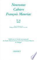 Nouveaux cahiers François Mauriac