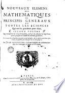 Nouveaux elemens des mathematiques, 2