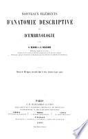 Nouveaux éléments d'anatomie descriptive et d'embryologie