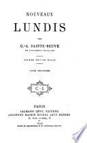 Nouveaux lundis