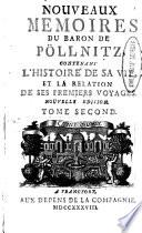 Nouveaux memoires du Baron de Pöllnitz